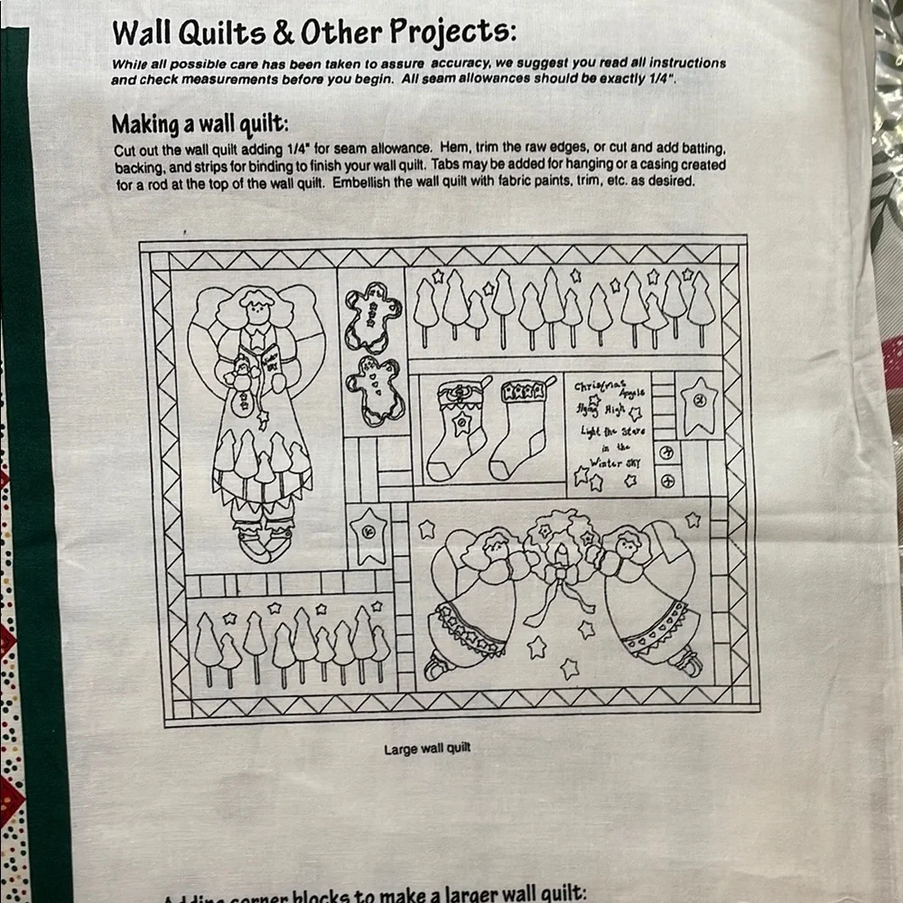 Make a starlight angels wall hanging